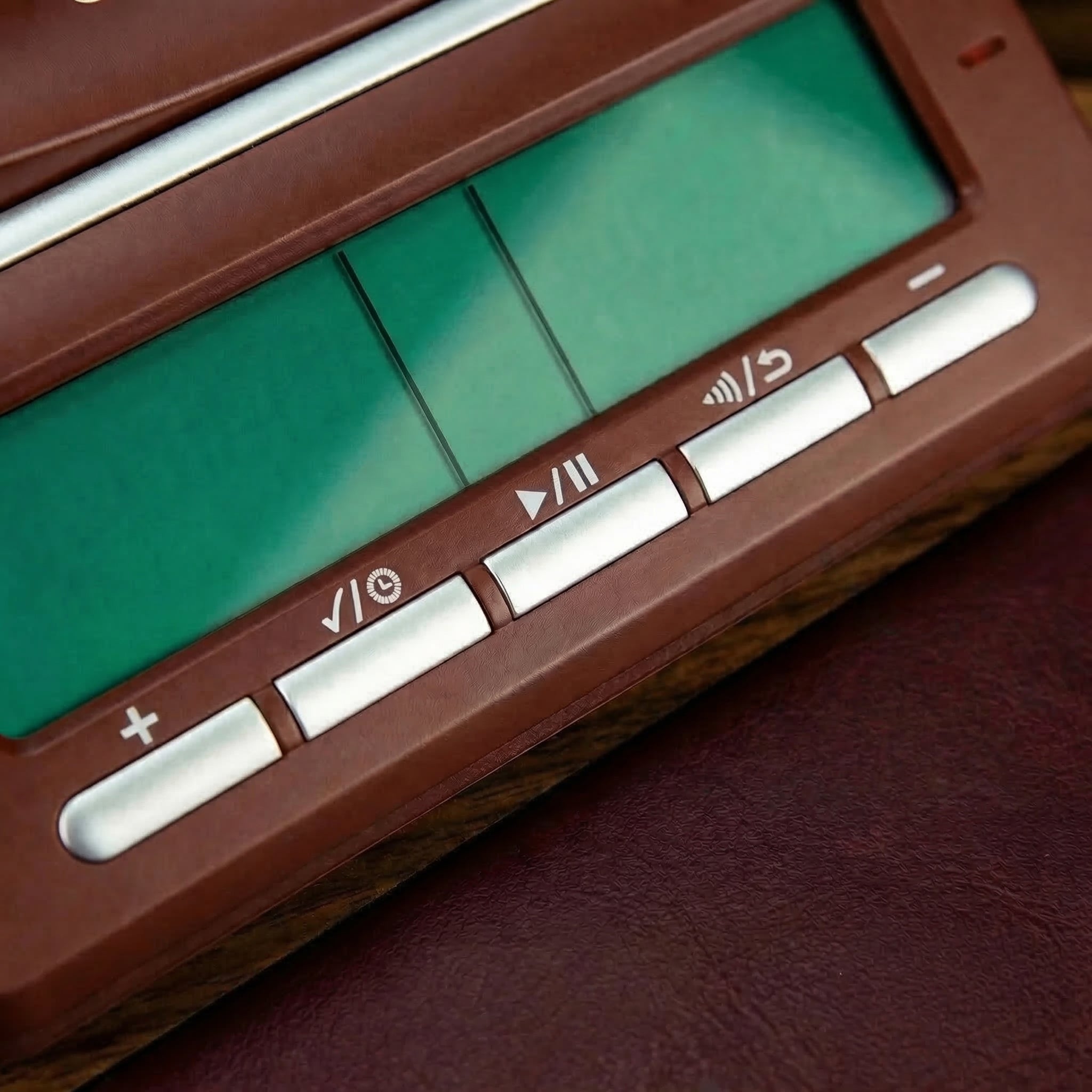 Premium Digital Chess Clock with Move Counter & Bonus Time - Tournament Grade