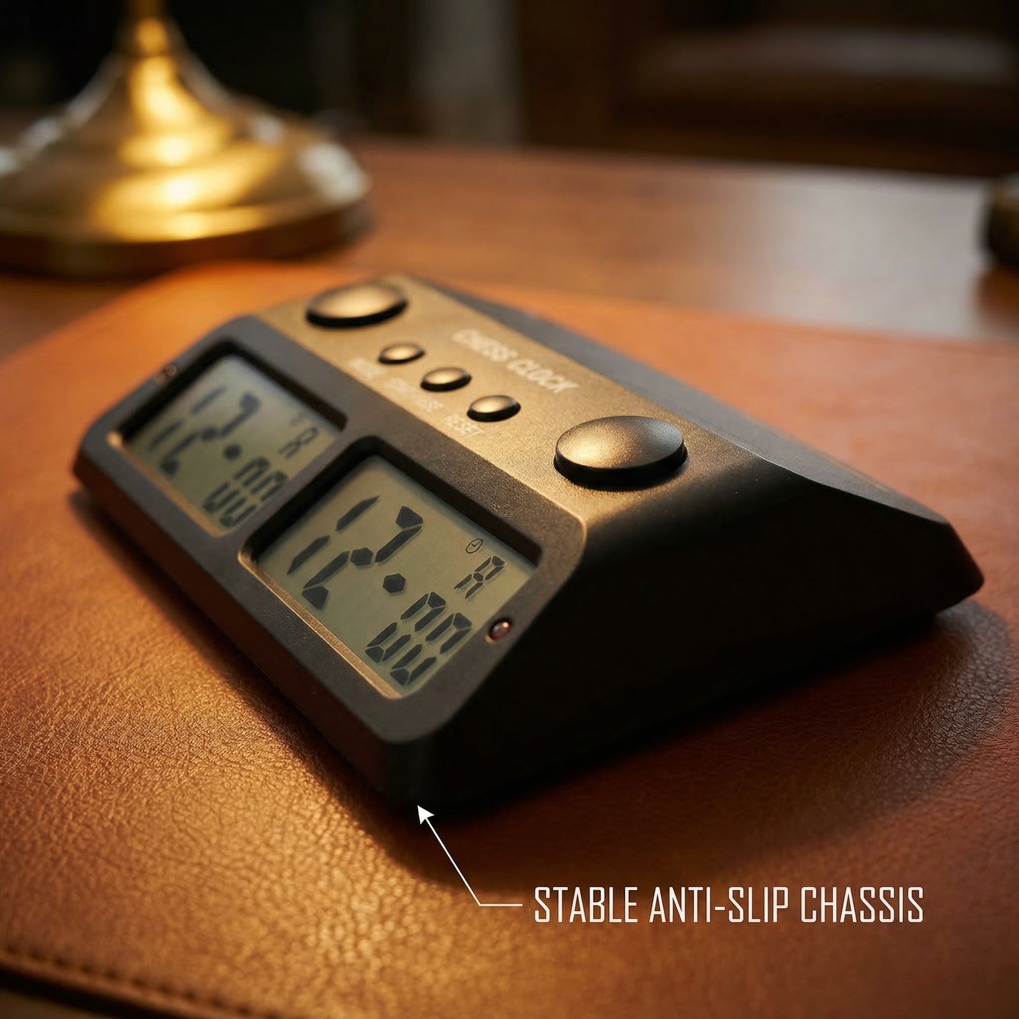Digital Chess Clock with Dual LCD Display - Mode, Start/Pause & Reset