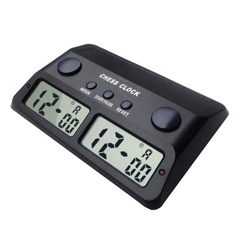 Digital Chess Clock with Dual LCD Display - Mode, Start/Pause & Reset