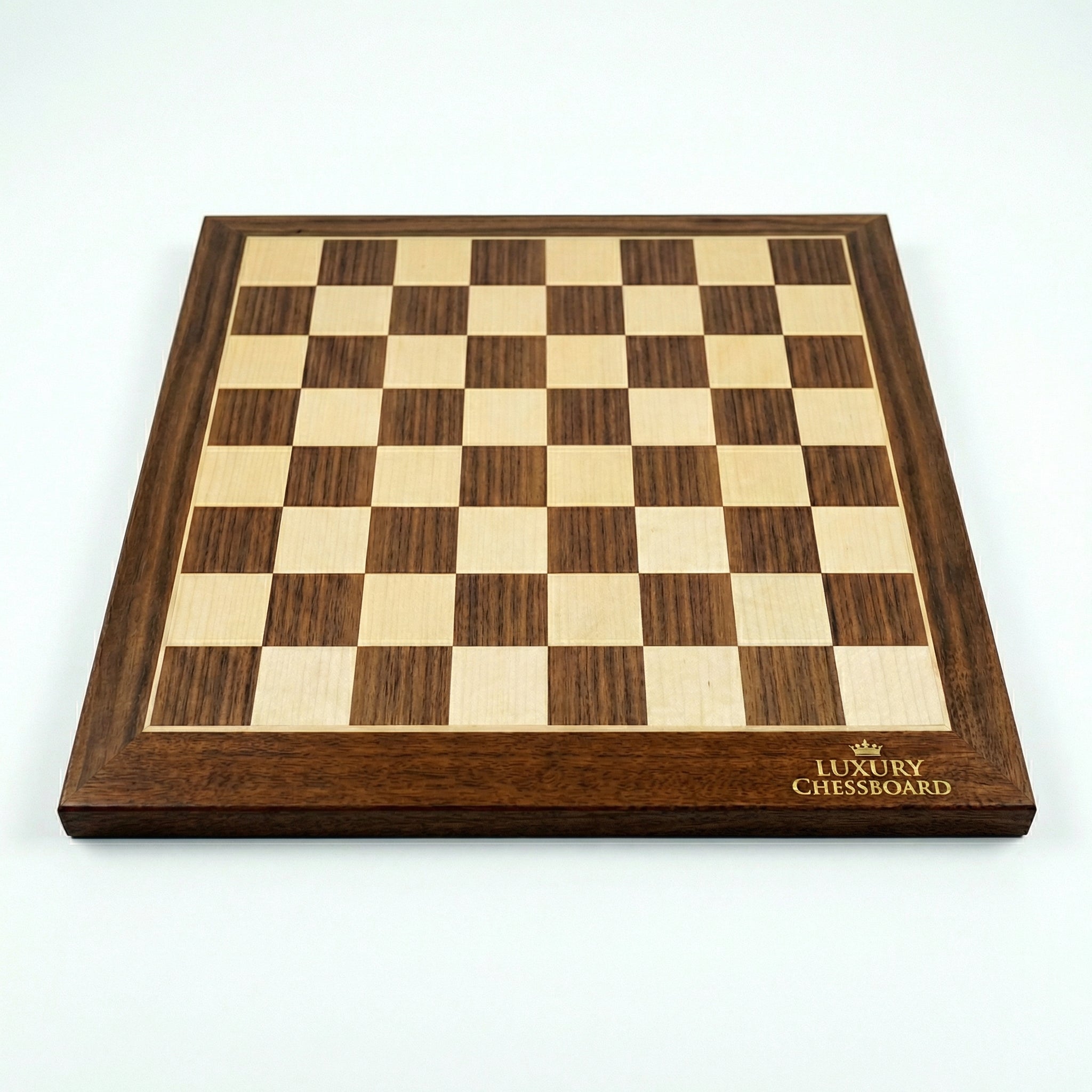Wooden Chessboard 45 cm | Walnut & Maple
