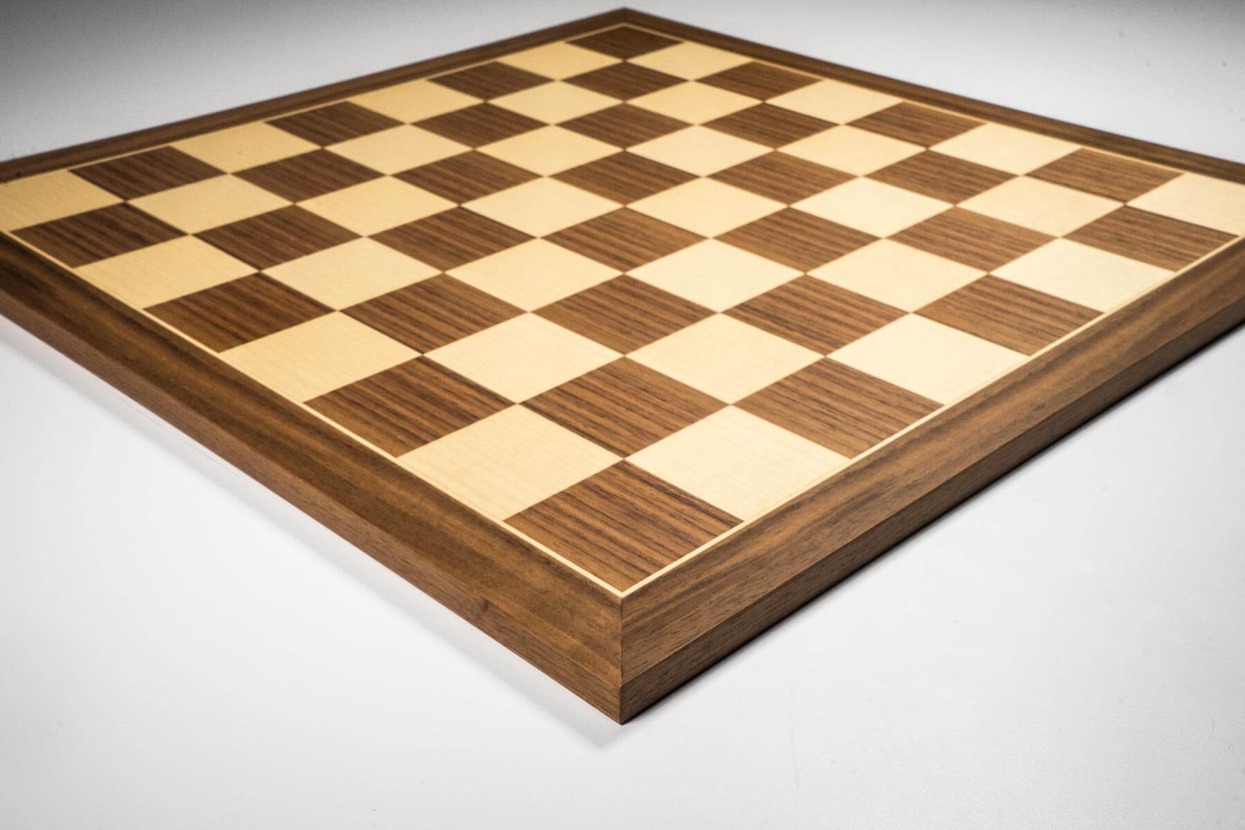 Wooden Chessboard 45 cm | Walnut & Maple